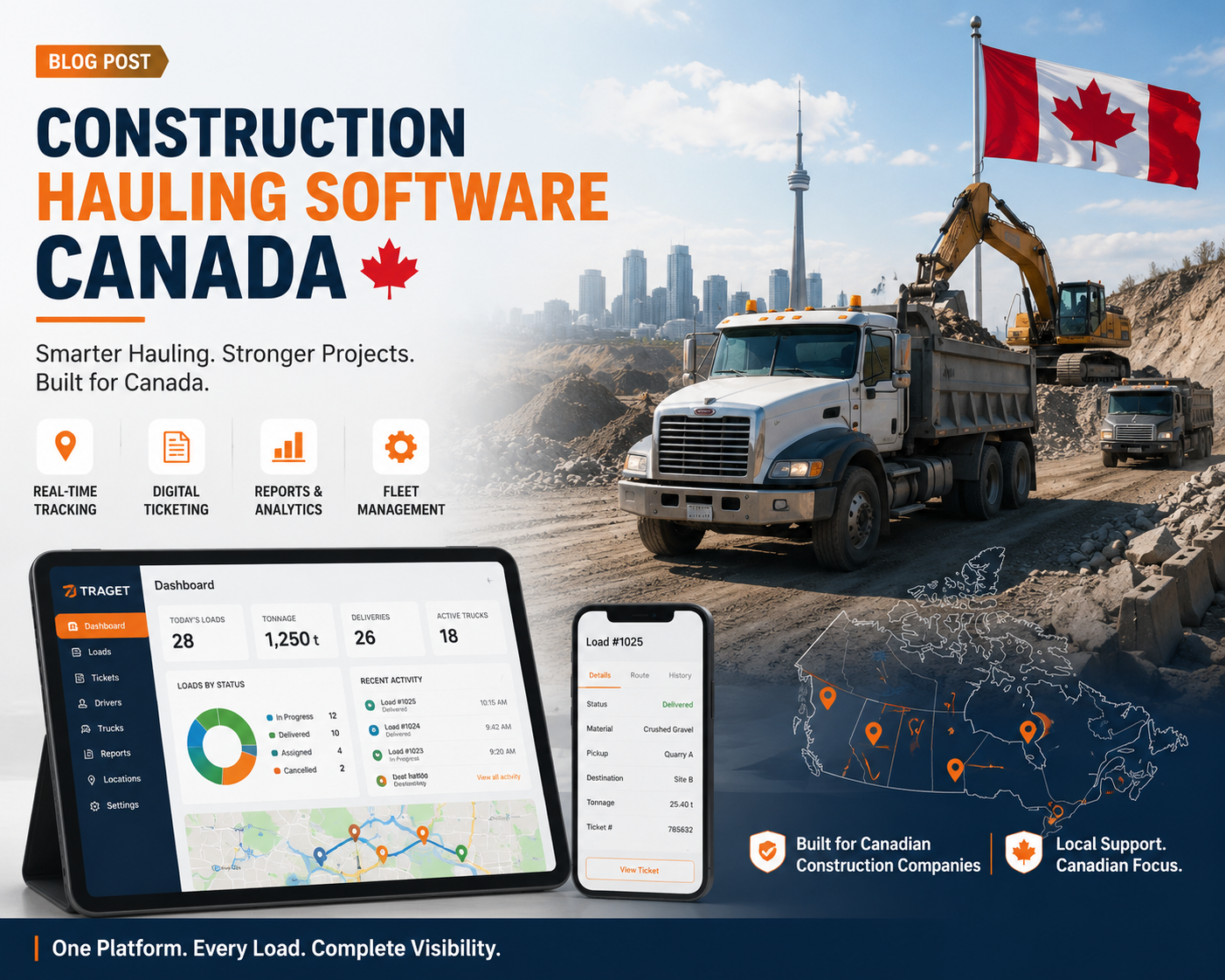 Construction Hauling Software Canada: The Digital Shift Happening in BC